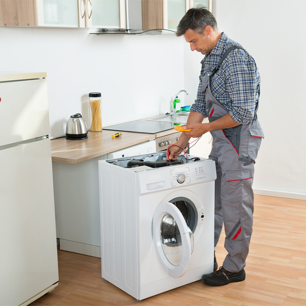 can you walk me through the steps of troubleshooting my washer issue in Muhlenberg